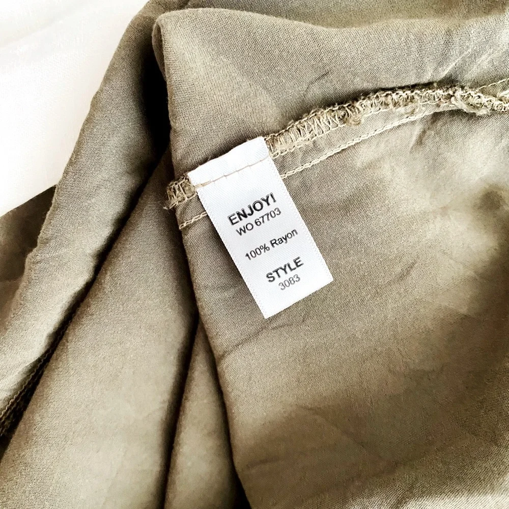 🌟HP🌟Michael Stars Olive Green Dress - Picture 12 of 13